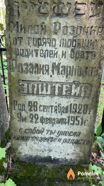 Эпштейн Розалия Марковна