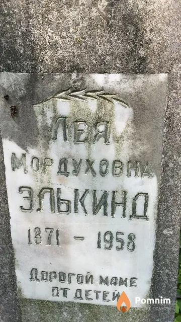 Элькинд Лея Мордуховна