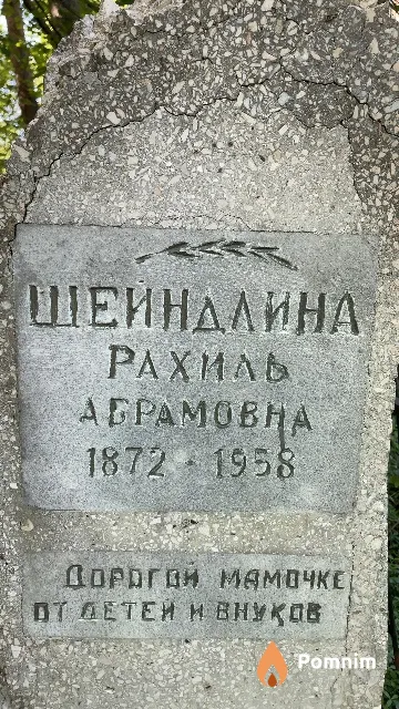 Шейндлина Рахиль Абрамовна