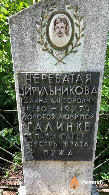 Череватая Цирульникова Галина Викторовна