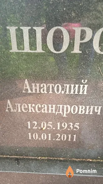 Шорохов Анатолий Александрович