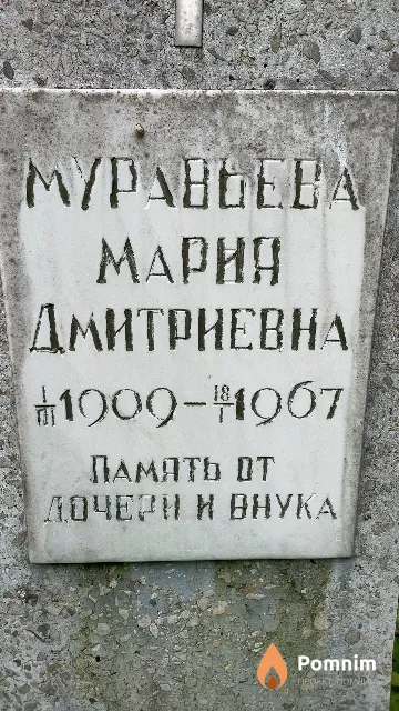 Муравьева Мария Дмитриевна