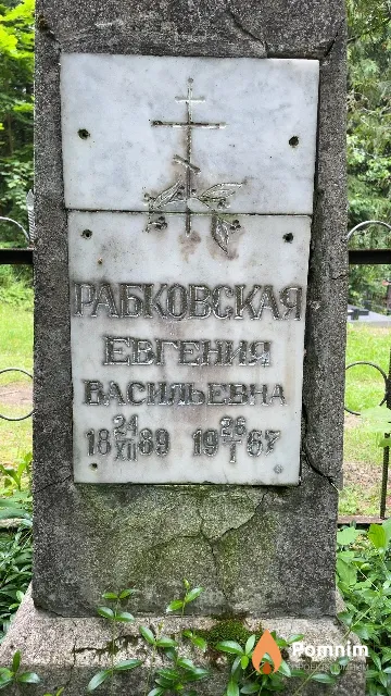Рабковская Евгения Васильевна