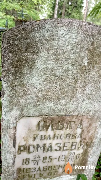Ромазевич Ольга Ивановна