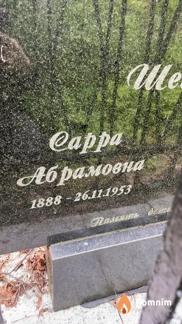 Шегельман Cappa Абрамовна