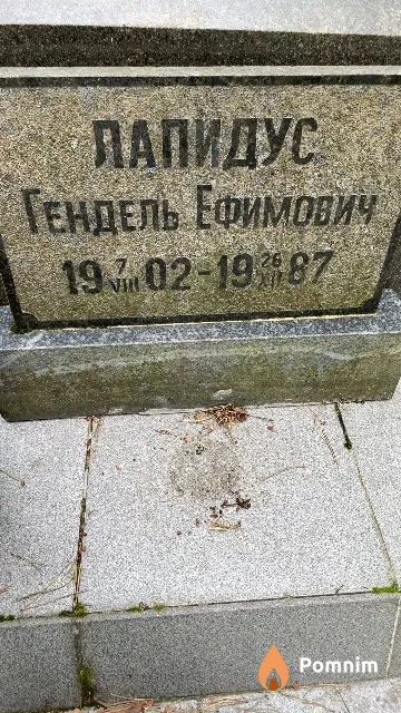 Лапидус Гендель Ефимович