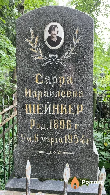 Шейнкер Cappa Израилевна