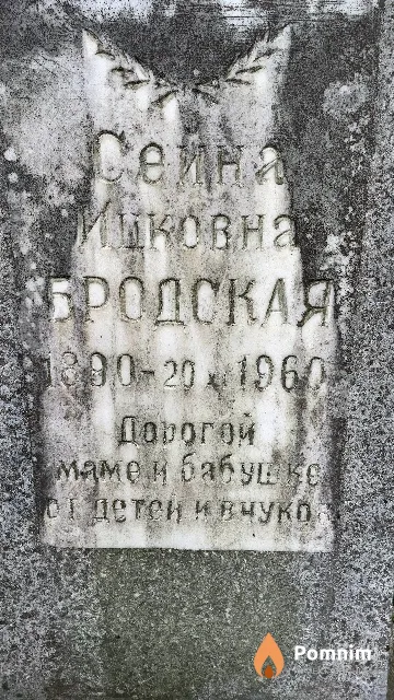 Бродская Сейна Ицковна
