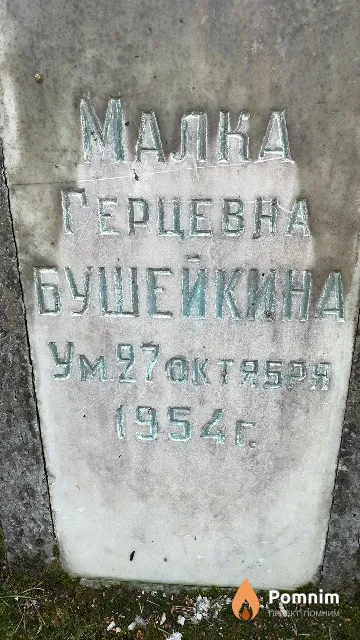 Бушейкин Малка Герцевна