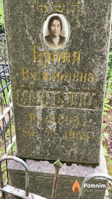 Марголина Броня Вульфовна