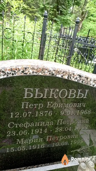 Быкова Мария Петровна