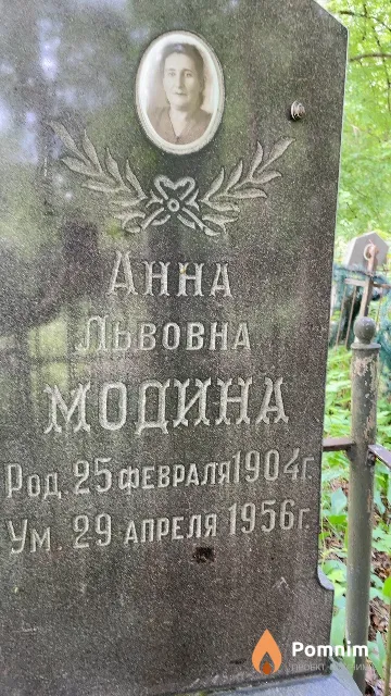 Модина Анна Львовна