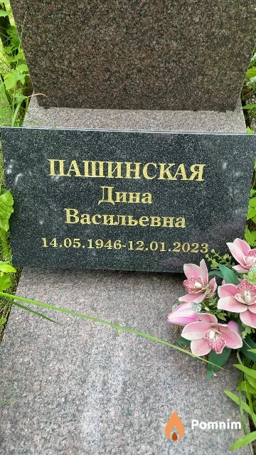 Пашинская Дина Васильевна