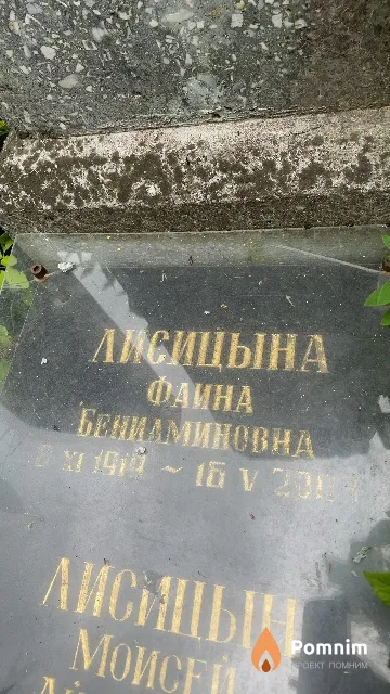 Лисицына Фаина Бениаминовна