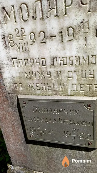 Смолярчук Надежда Мартыновна