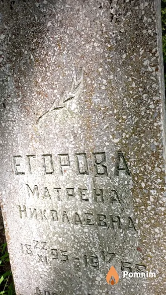 Егорова Матрёна Николаевна