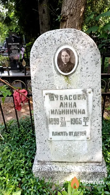 Дубасова Анна Ильинична