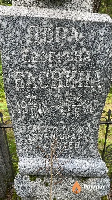 Баскина Дора Евсеевна