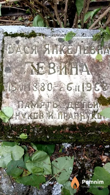 Левина Бася Янкелевна