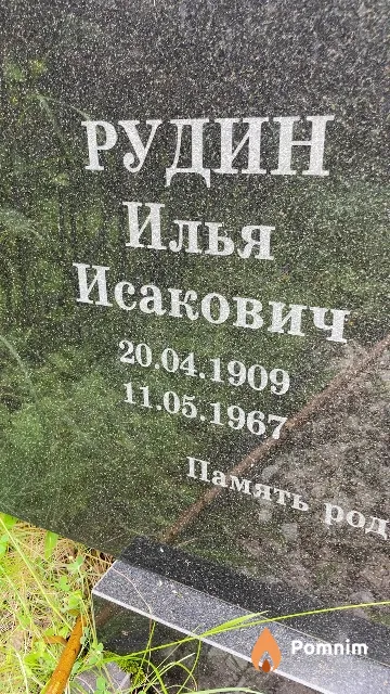 Рудин Илья Исакович