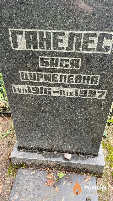 Ганелес Бася Цуриелевна