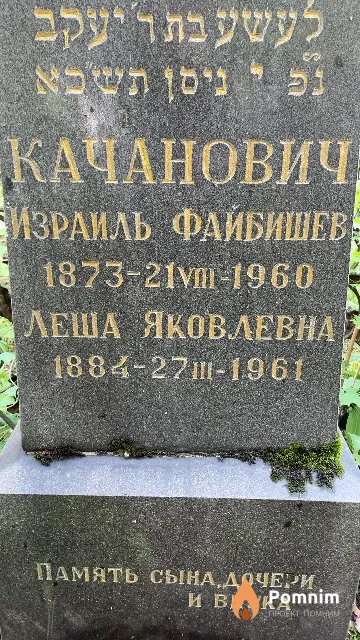 Качанович Израиль Файбишев