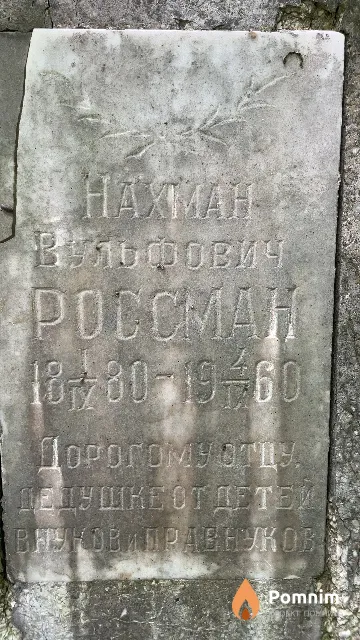 Poccман Haxман Вульфович