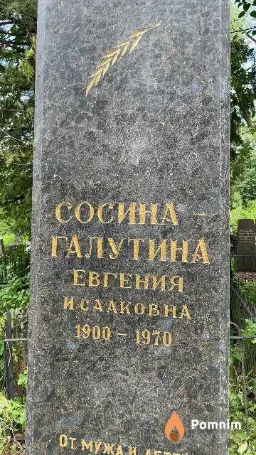 Сосина-Галутина Евгения Исааковна