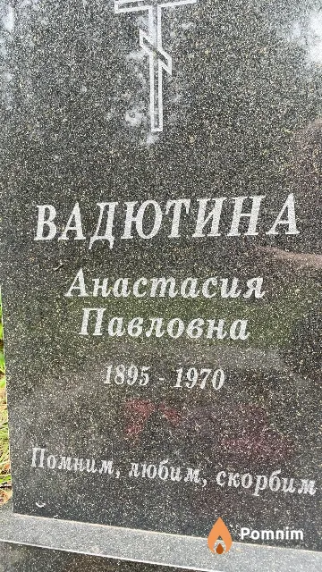 Вадютина Анастасия Павловна