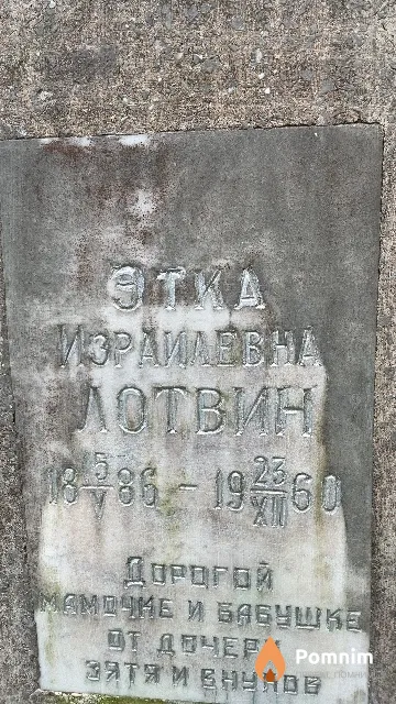 Лотвин Этка Израилевна