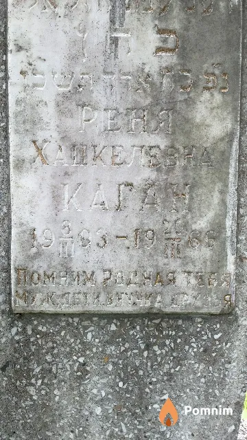 Каган Реня Хацкелевна