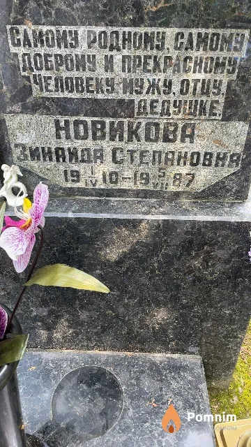 Новикова Зинаида Степановна