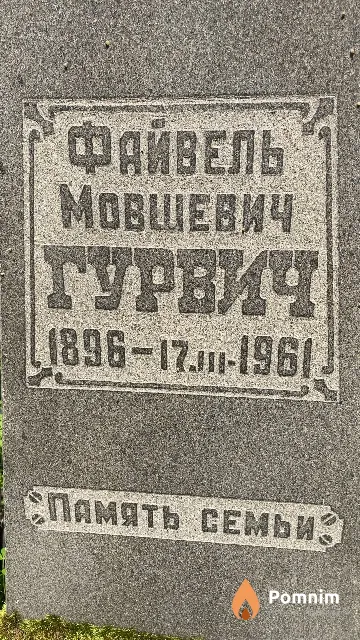 Гурвич Файвель Мовшевич