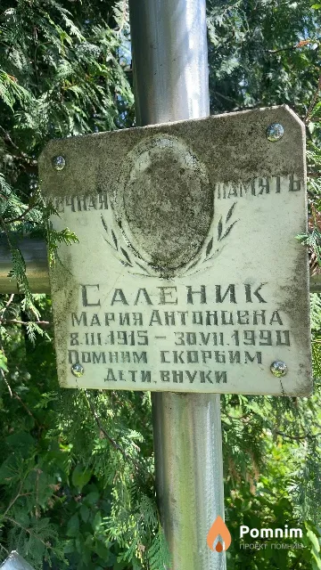 Саленик Марина Антоновна
