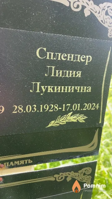 Сплендер Лидия Лукинична