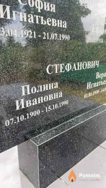 Стефанович Полина Ивановна