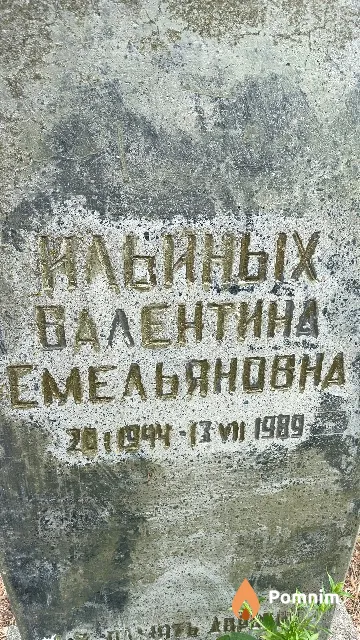 Ильиных Валентина Емельяновна