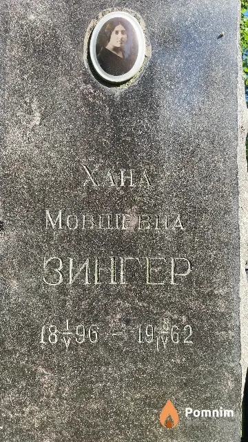Зингер Хана Мовшевна