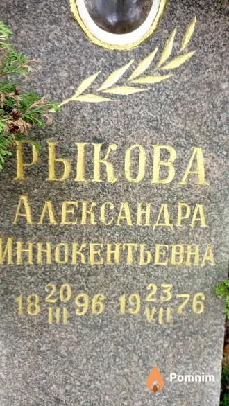 Рыкова Александра Иннокентьевна