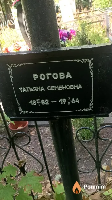 Рогова Татьяна Семеновна