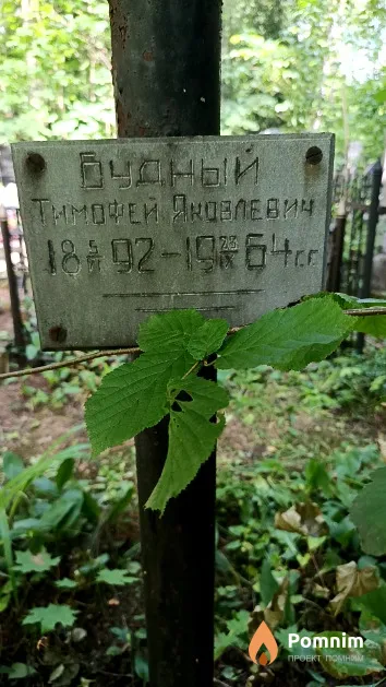 Будный Тимофей Яковлевич