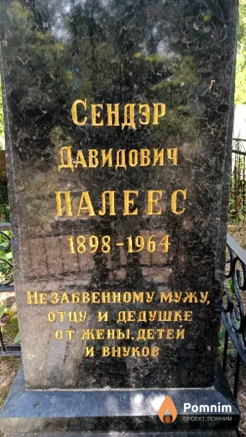 Палеес Сендэр Давидович
