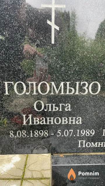 Голомызо Ольга Ивановна