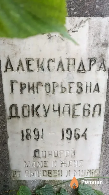 Докучаева Александра Григорьевна