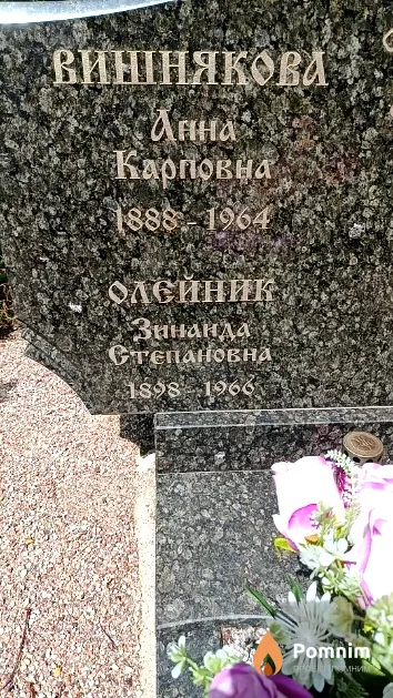 Олейник Зинаида Степановна