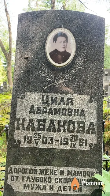 Кабакова Циля Абрамовна