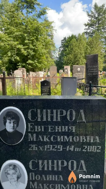 Синрод Евгения Максимовна