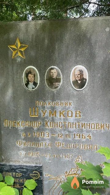 Шумкова Филицата Федоровна