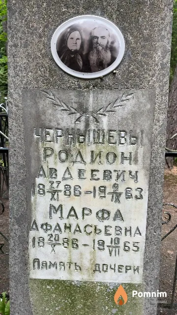 Чернышева Марфа Афанасьевна