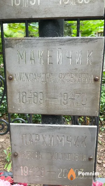 Макейчик Александра Яковлевна